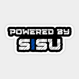 Powered by SISU Sticker